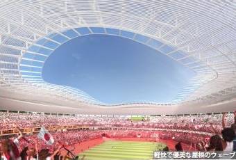 サッカー観戦者から見た新国立競技場の新デザインa案とb案 サッカーの箱